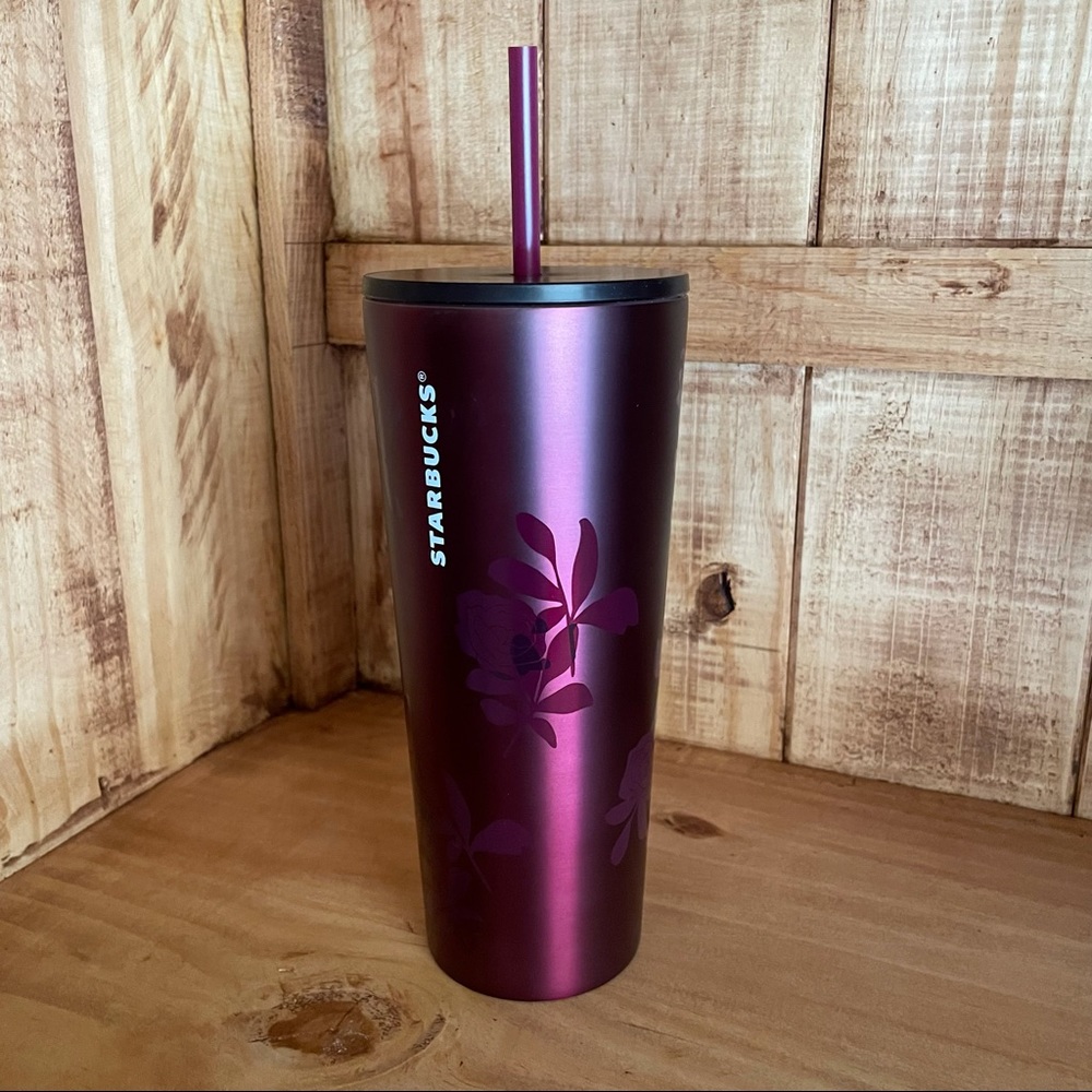 NWT Starbucks Fall 2020 Metal Berry Plum Rose